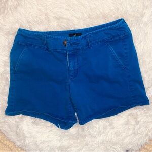 American Eagle Outfitters Vibrant Blue Jean Shorts